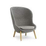NormannCopenhagen_Hyg_Lounge_Chair_High_Oak_Main_Line Flax_01 - Edella