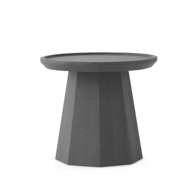Normann Copenhagen Pine Table Small Dark Grey