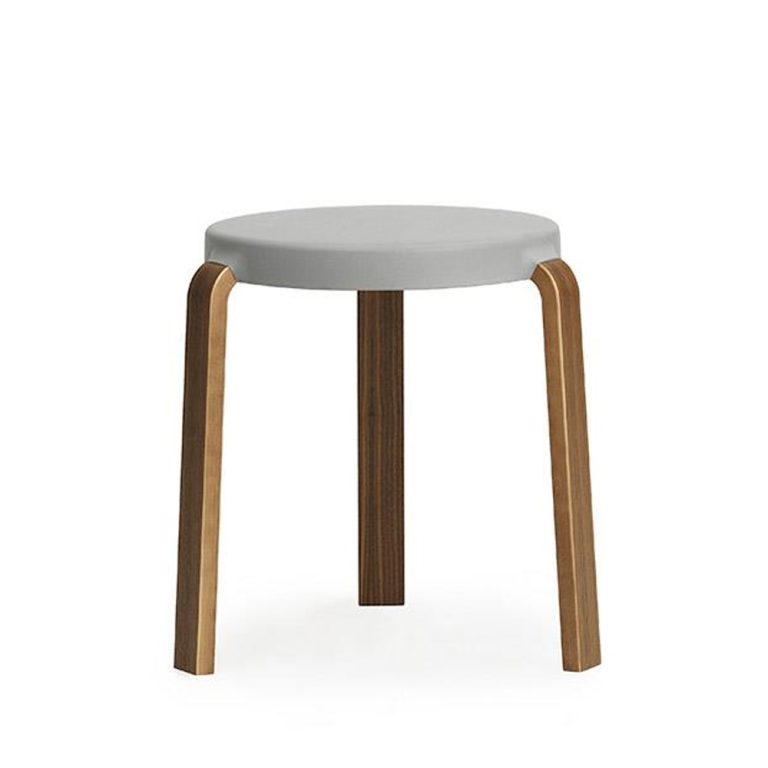 Normann Copenhagen Tap Stool Walnut Grey