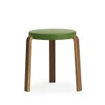 Normann Copenhagen Tap Stool Walnut Olive