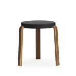 Normann Copenhagen Tap Stool Walnut Black