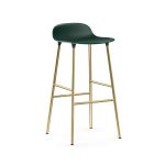 Normann_Copenhagen_Form_Barstool_75 cm_Brass_01 - Edella