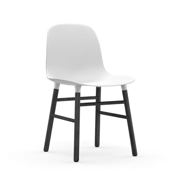 Normann Copenhagen Form Chair Black Oak White