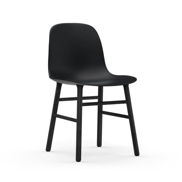 Normann Copenhagen Form Chair Black Oak Black