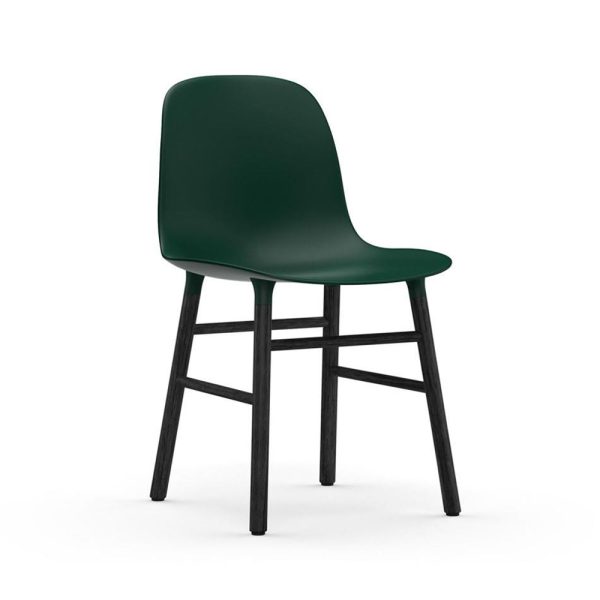 Normann Copenhagen Form Chair Black Oak Green