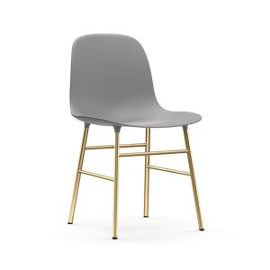 Normann Copenhagen Form Chair Brass Grey