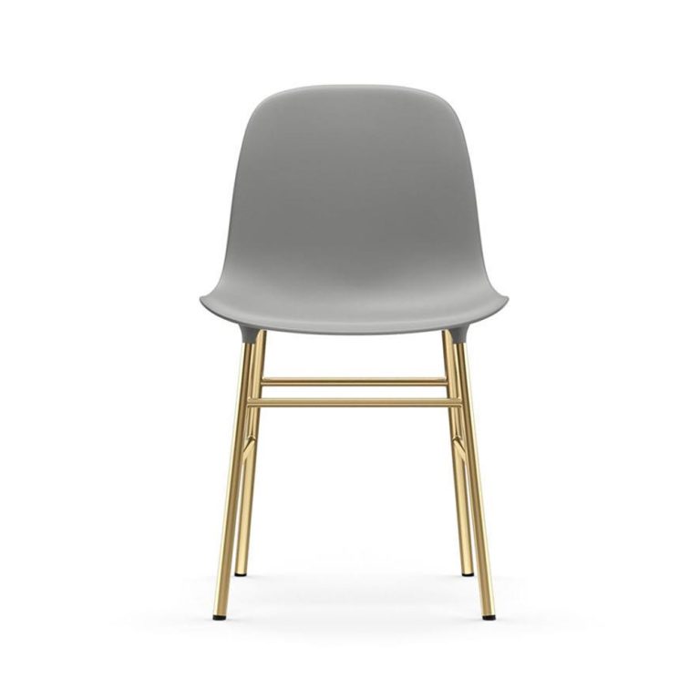 Normann Copenhagen Form Chair Brass Grey