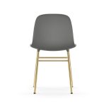 Normann Copenhagen Form Chair Brass Grey