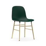 Normann Copenhagen Form Chair Brass Green