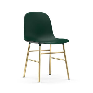Normann Copenhagen Form Chair Brass Green