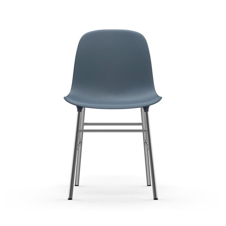 Normann Copenhagen Form Chair Crome Blue