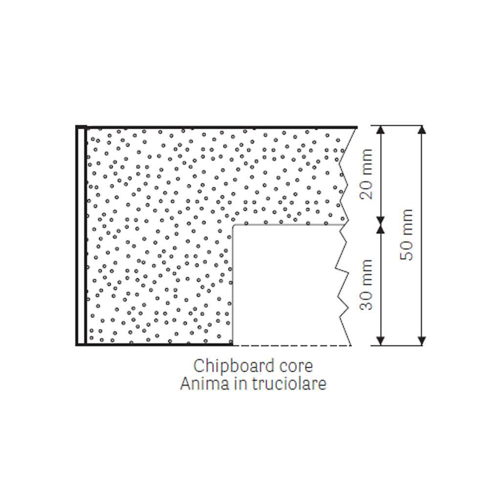Pedrali_Laminate_Brass_ABS_laminaatti_messinki_ABS-nauha_lastulevykansi_pöydänkansi_ravintolapöydän_kahvilapöydän_sohvapöydän_kansi_08 - Edella