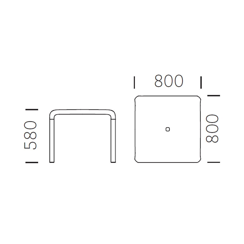 Pedrali_SNOW_301_JR_Päiväkoti_pöytä_muovipöytä_ulkopöytä_Lasten_pöytä_ulkotiloihin_05 - Edella