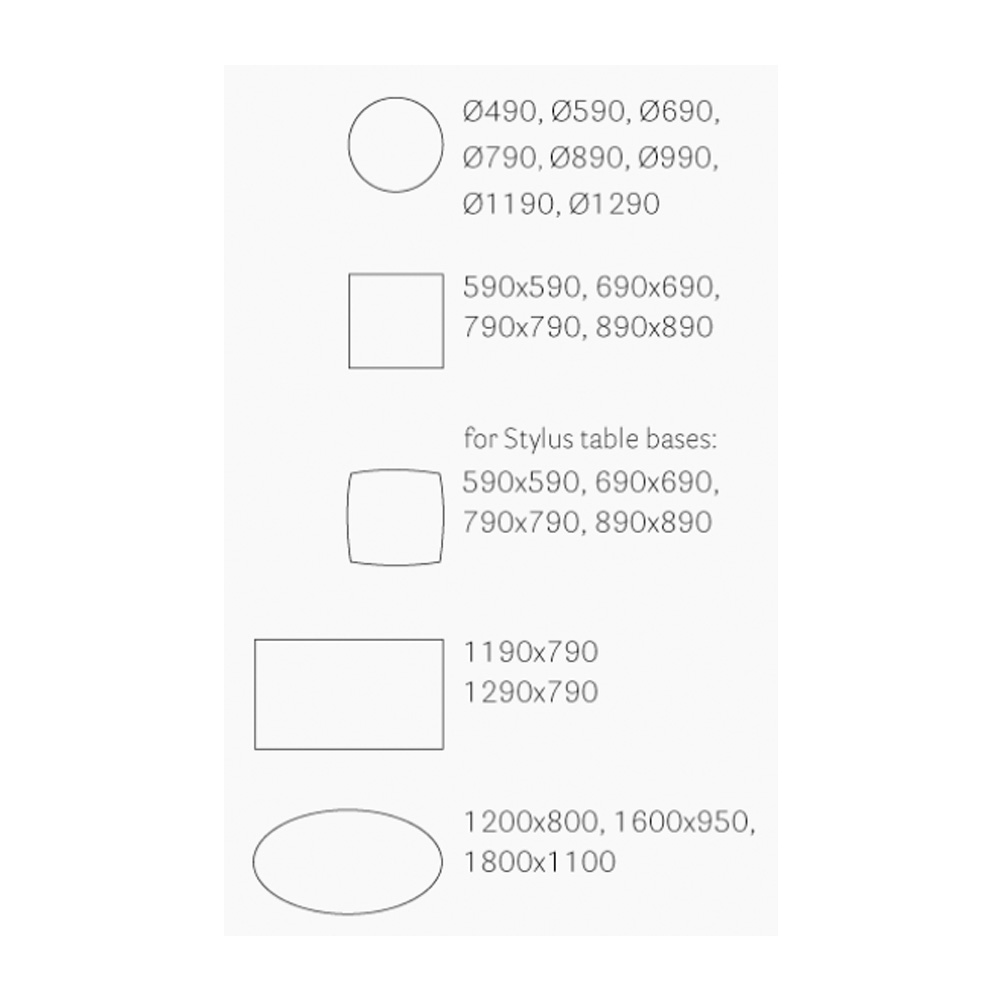 Pedrali_Solid_laminate_CFC_umpilaminaattikansi_ravintolapöydän_kahvilapöydän_terassipöydän_ulkopöydän_ kansi_vedenkestävä_säänkestävä_05 - Edella