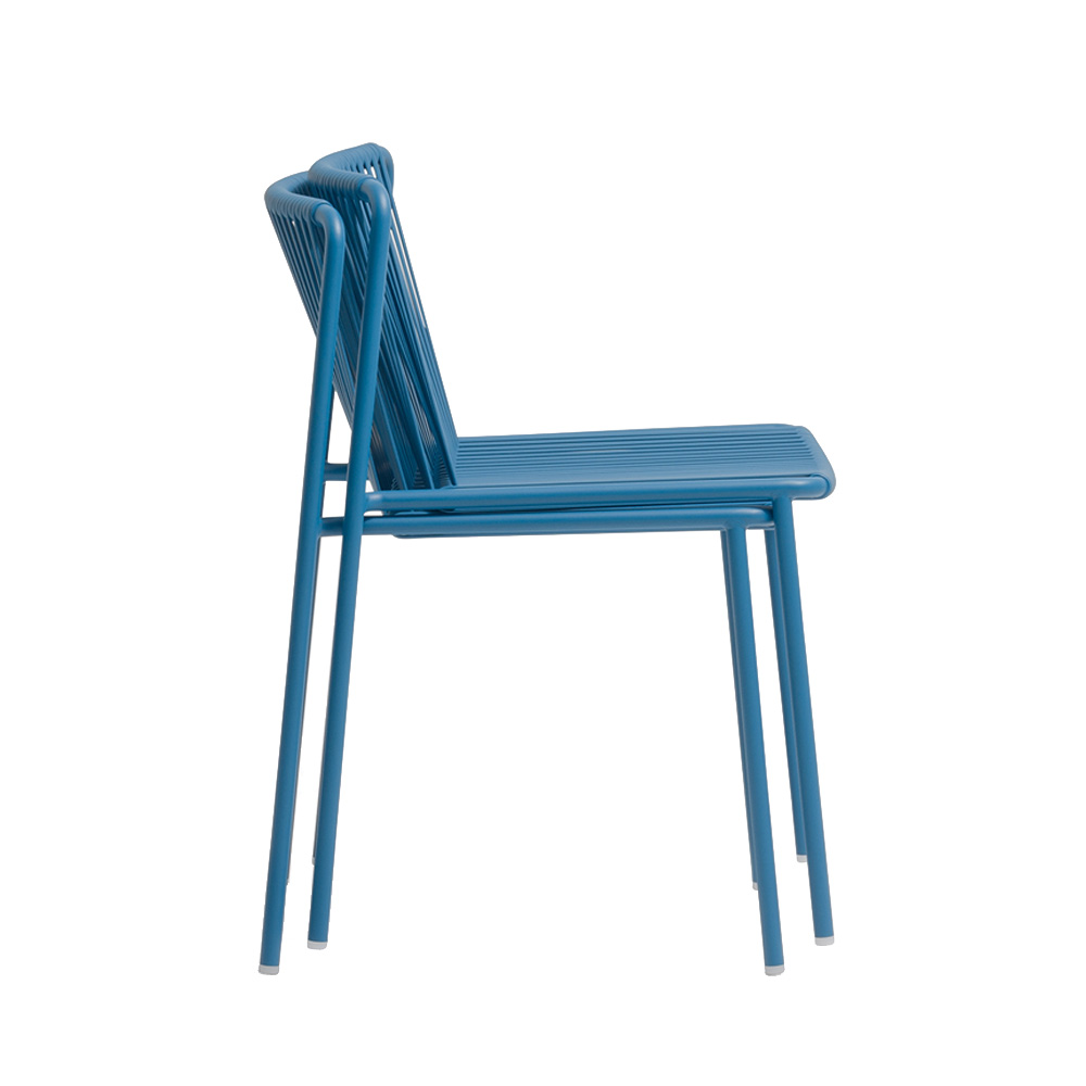 Pedrali_Tribeca_3660_Tuoli_terästuoli_PVC-nauhoilla_kahvilatuoli_ravintolatuoli_terassituoli_ulkotuoli_ulkotiloihin_06 - Edella