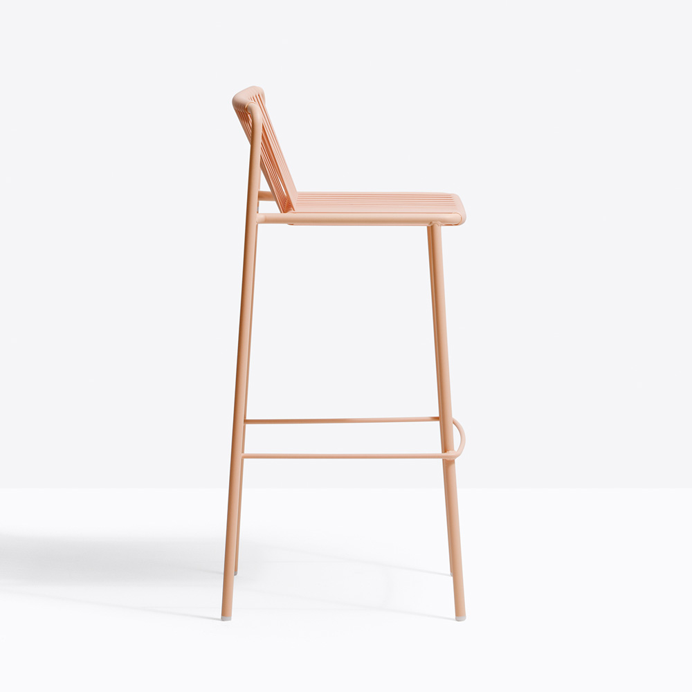 Pedrali_Tribeca_3668_Baarituoli_terästuoli_PVC-nauhoilla_kahvilatuoli_ravintolatuoli_terassituoli_ulkotuoli_ulkotiloihin_04 - Edella