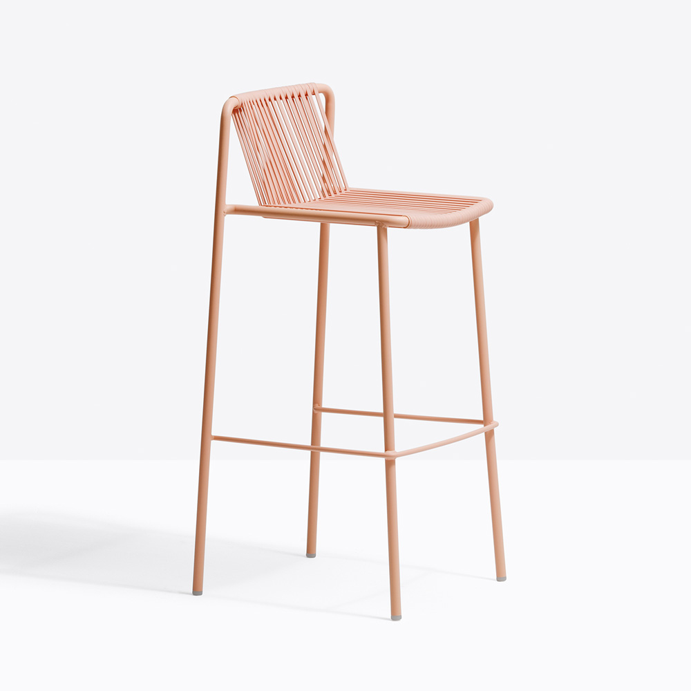 Pedrali_Tribeca_3668_Baarituoli_terästuoli_PVC-nauhoilla_kahvilatuoli_ravintolatuoli_terassituoli_ulkotuoli_ulkotiloihin_05 - Edella