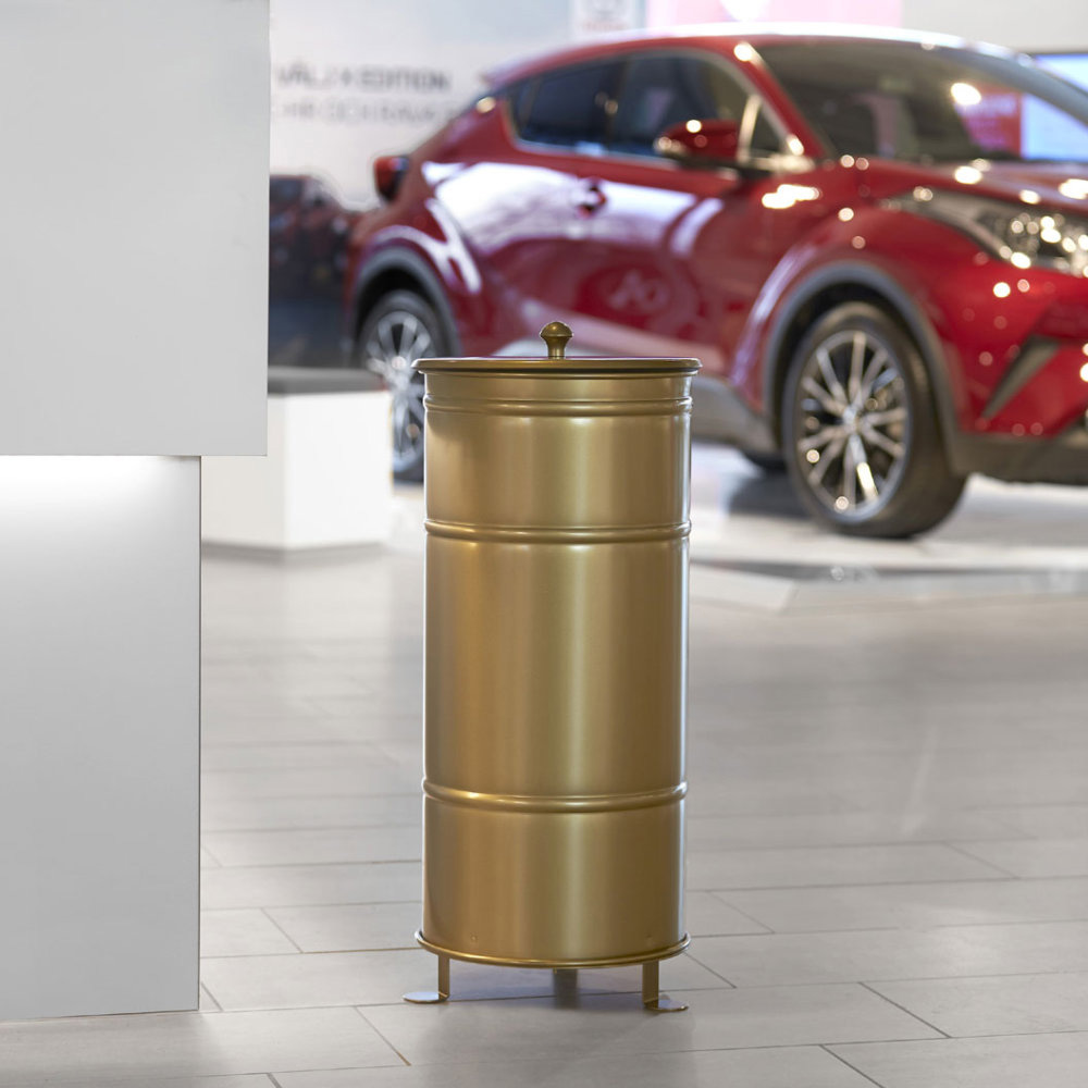 Prima_office_BROOKLYN_BIN_WITH_FEET_BB1GOLD_kultainen_kierrätysastia_roskakori_05 - Edella