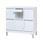 Prima_office_Baseline_DISPLAY-BS-30_valkoinen_white_esitekaappi_lehtikaappi_kirjastoon_01 - Edella