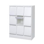 Prima_office_Classic_Quadro_E31078_White_esitekaappi_lehtikaappi_kirjastoon_01 - Edella