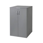 Prima_office_VIKING_ODEN_harmaa_kierrätyskaappi_01 - Edella