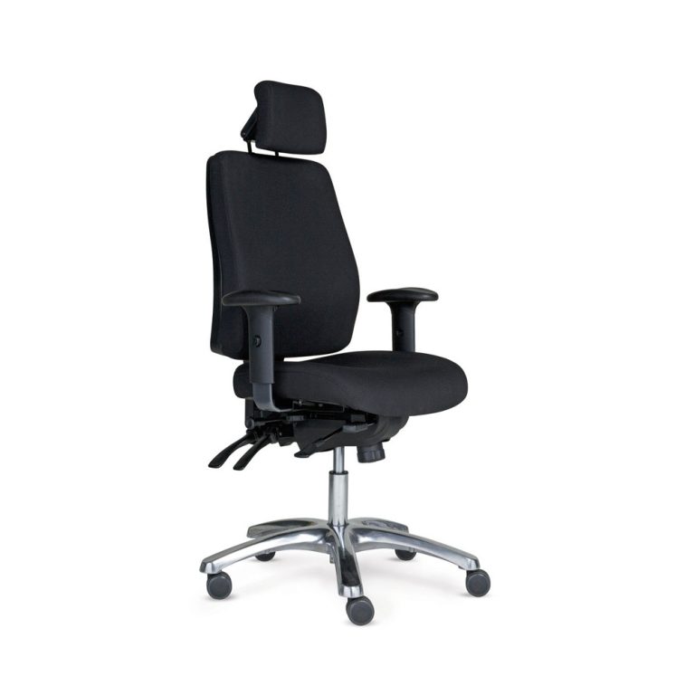 Toplux Pro 40 työtuoli. musta