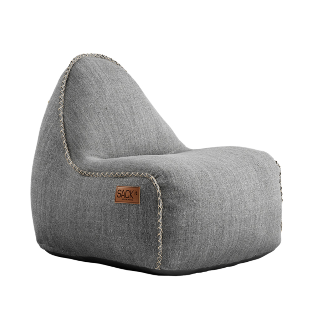 Sackit_Cobana_Junior_Lounge_Chair_Light-Grey_lasten_säkkituoli_säkkinojatuoli_sisäkäyttöön_ulkokäyttöön_01 - Edella
