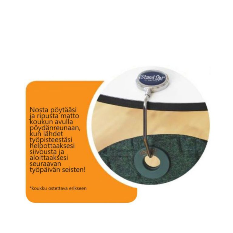 StandUp Original Round työpistematto