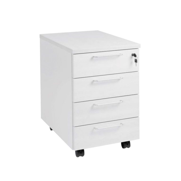 Toplux laatikosto 4 laatikkoa valkoinen