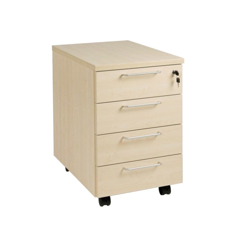 Toplux laatikosto 4 laatikkoa koivu