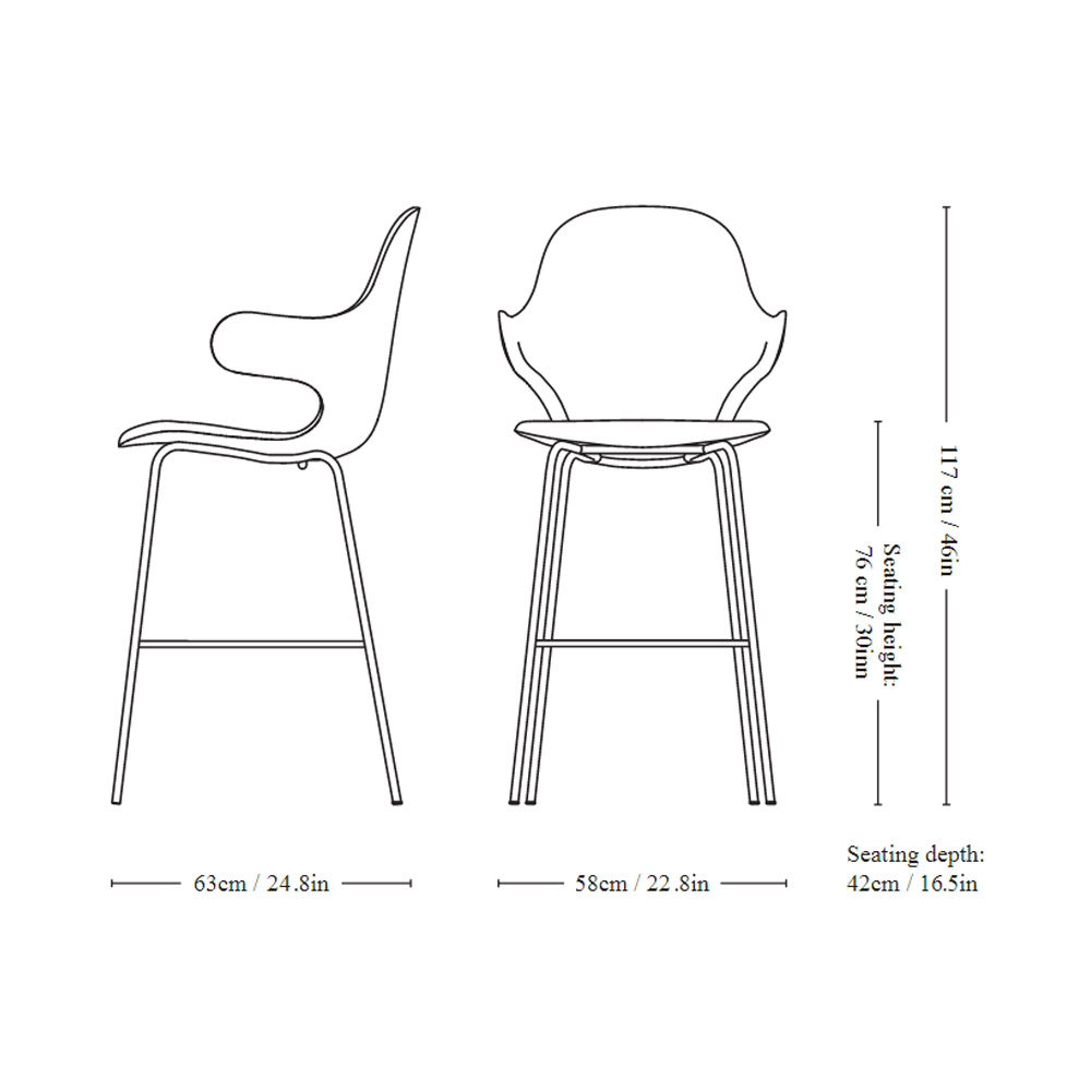 &Tradition_CATCH_BAR_STOOL_JH17_korkea_baarituoli_teräsjalat_putkijalat_kokoverhoiltu_05 - Edella