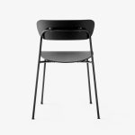 &Tradition Pavilion Chair AV1 Black Lacquered Oak