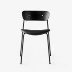 &Tradition Pavilion Chair AV3 Black Lacquered Oak