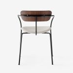 &Tradition Pavilion Chair AV4 Lacquered Walnut