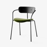 &Tradition Pavilion Chair AV4 Black Lacquered Oak