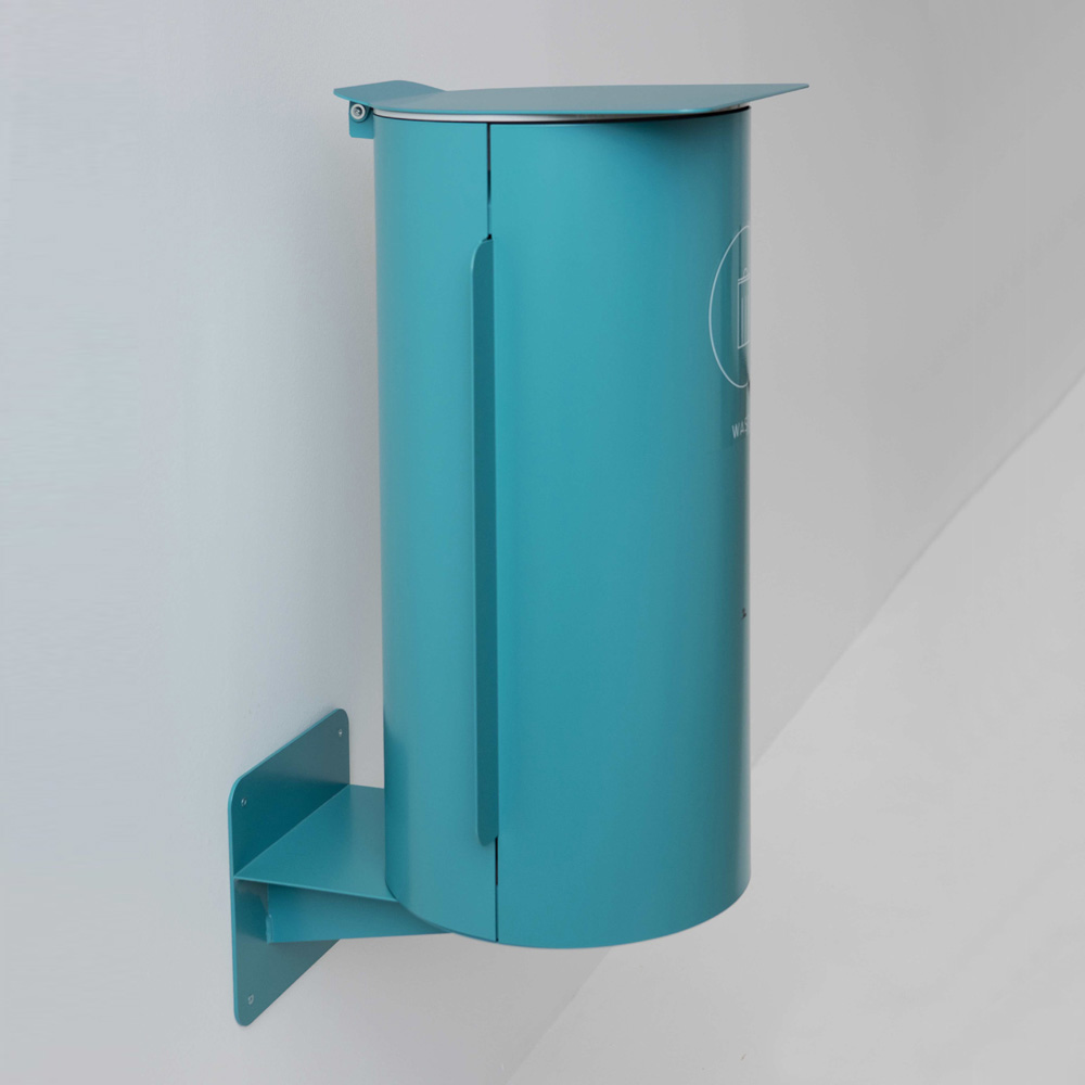 Trece_Birdie_recycling_kierrätysastia_jäteastia_roskakori_jätesäiliö_kannellinen_seinälle_05 - Edella