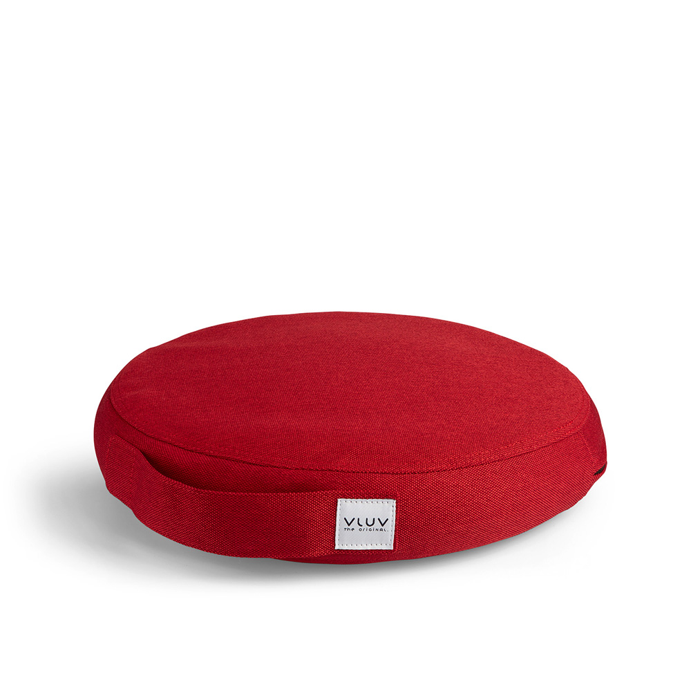 Vluv_PIL&PED_Leiv_Ruby_verhoiltu_kangaspäällysteinen_istumatyyny_tasapainotyyny_tuolille_ilmatäytteinen_pumpattava_01 - Edella Vluv PIL&PED Leiv tasapainotyyny Ruby