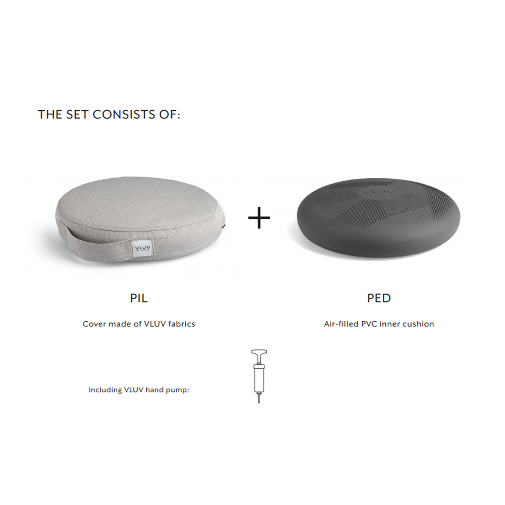 Vluv_PIL&PED_Leiv_verhoiltu_kangaspäällysteinen_istumatyyny_tasapainotyyny_tuolille_ilmatäytteinen_pumpattava_09 - Edella Vluv PIL&PED Leiv tasapainotyyny