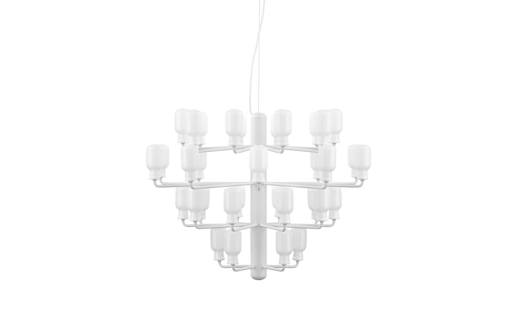 normann_copenhagen_amp_chandelier_large_white_01 - Edella