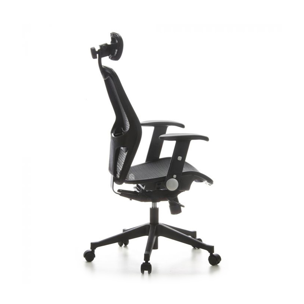 HJH_Office_Air-Port_työtuoli_toimistotuoli_musta_synchro-mekanismi_istuin_verkkokangasta_verkkoselkänoja_niskatuki_06 - Edella
