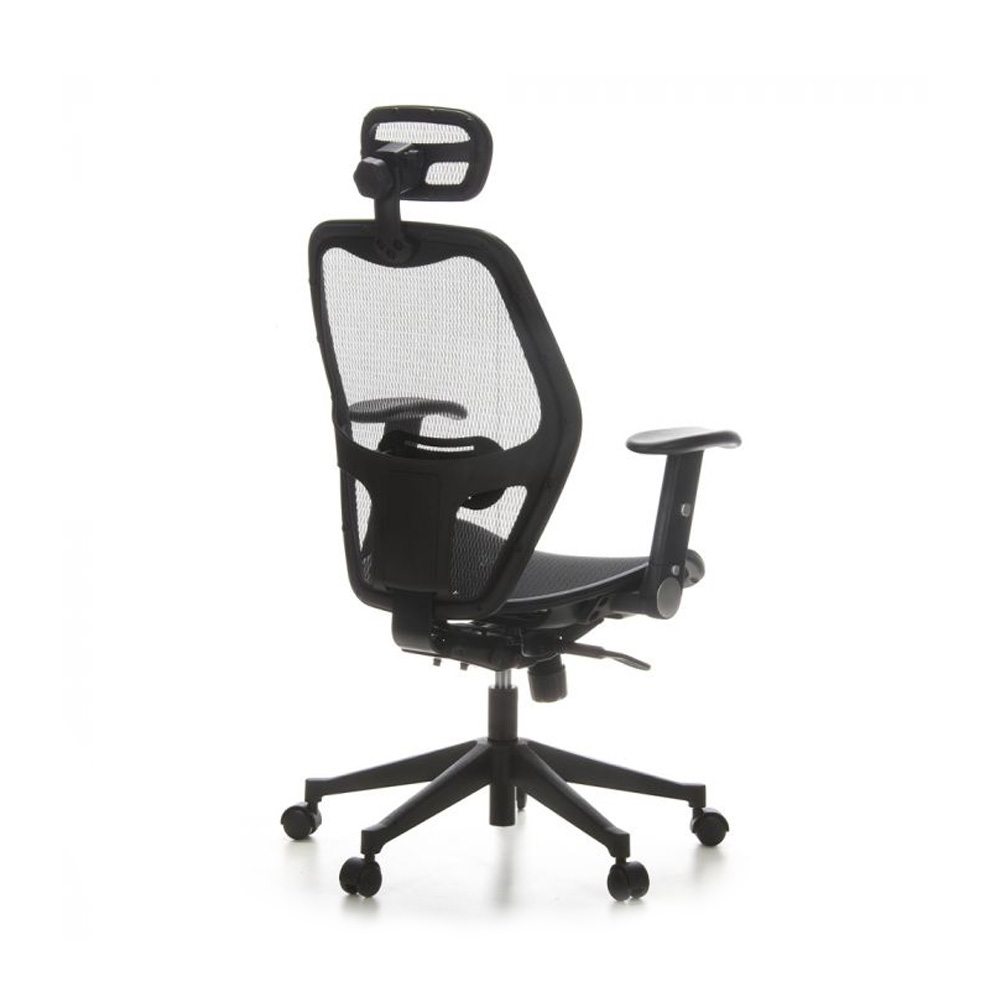 HJH_Office_Air-Port_työtuoli_toimistotuoli_musta_synchro-mekanismi_istuin_verkkokangasta_verkkoselkänoja_niskatuki_08 - Edella