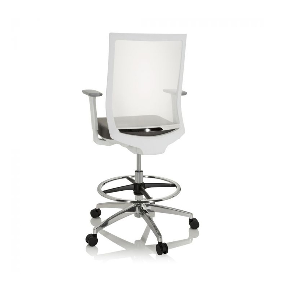 HJH_Office_Aspen_Work_W_korkea_työtuoli_toimistotuoli_kassatuoli_harmaa-valkoinen_synchro-mekanismi_verkkoselkänoja_alumiiniristikko_11 - Edella