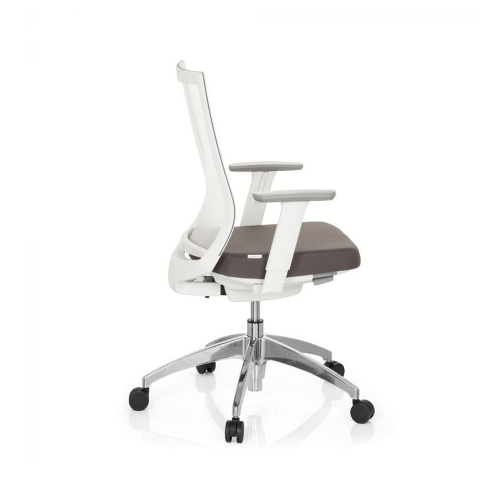 HJH_Office_Aspen_työtuoli_toimistotuoli_harmaa-valkoinen_synchro-mekanismi_verhoiltu_istuin_verkkoselkänoja_alumiiniristikko_06 - Edella