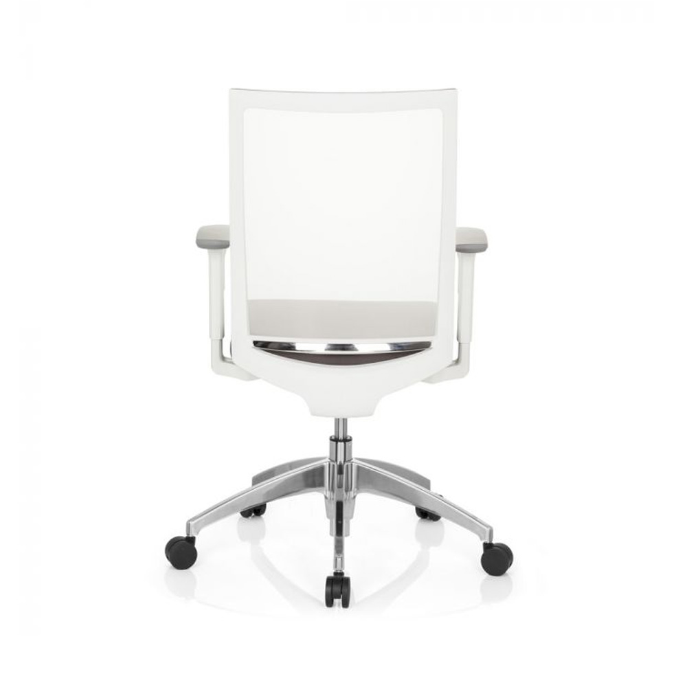 HJH_Office_Aspen_työtuoli_toimistotuoli_harmaa-valkoinen_synchro-mekanismi_verhoiltu_istuin_verkkoselkänoja_alumiiniristikko_10 - Edella