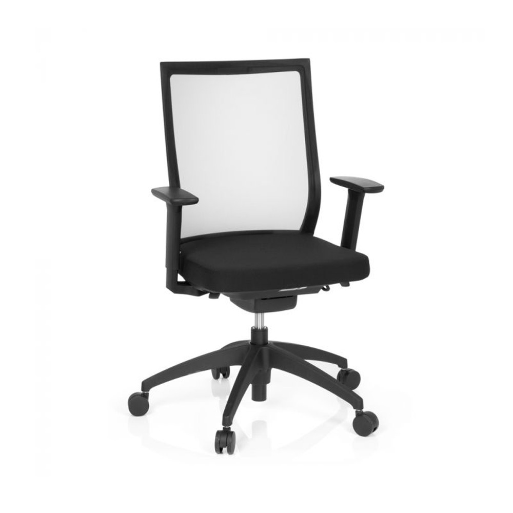 HJH_Office_Aspen_työtuoli_toimistotuoli_musta_synchro-mekanismi_verhoiltu_istuinpehmuste_verkkoselkänoja_02 - Edella
