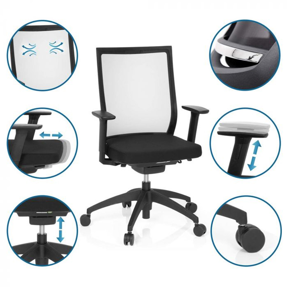HJH_Office_Aspen_työtuoli_toimistotuoli_musta_synchro-mekanismi_verhoiltu_istuinpehmuste_verkkoselkänoja_15 - Edella