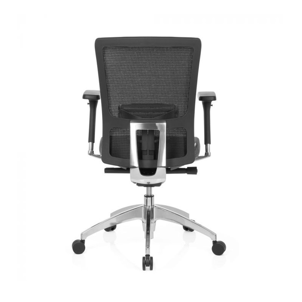 HJH_Office_Astra_Base_työtuoli_toimistotuoli_harmaa-musta_synchro-mekanismi_verhoiltu_istuinpehmuste_verkkoselkänoja_10 - Edella