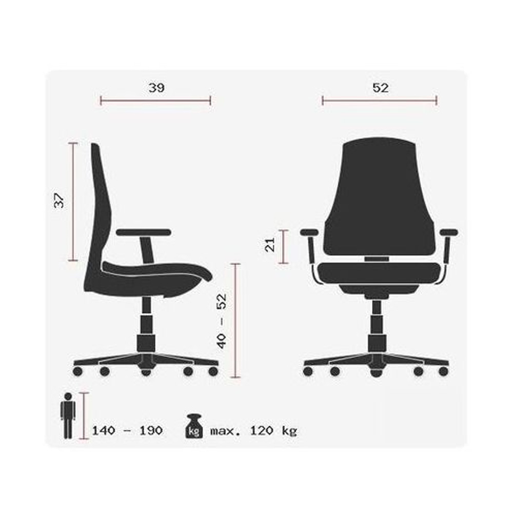 HJH_Office_Levi_työtuoli_toimistotuoli_neuvottelutuoli_kokoustuoli_matala_selkänoja_ruskea_nahka_verhoiltu_istuin_13 - Edella