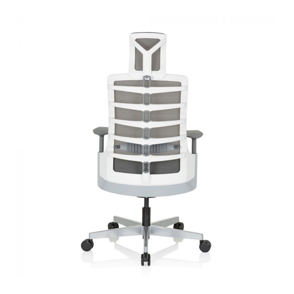 HJH_Office_Skarif_työtuoli_toimistotuoli_harmaa-valkoinen-musta_synchro-mekanismi_istuinpehmusteella_verkkoselkänoja_niskatuki_10 - Edella