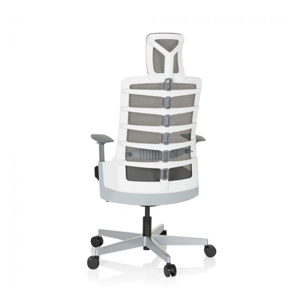 HJH_Office_Skarif_työtuoli_toimistotuoli_harmaa-valkoinen-musta_synchro-mekanismi_istuinpehmusteella_verkkoselkänoja_niskatuki_11 - Edella